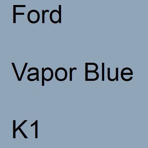 Ford, Vapor Blue, K1.